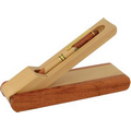 Rosewood & Maple Pen Set - 1 Cavity